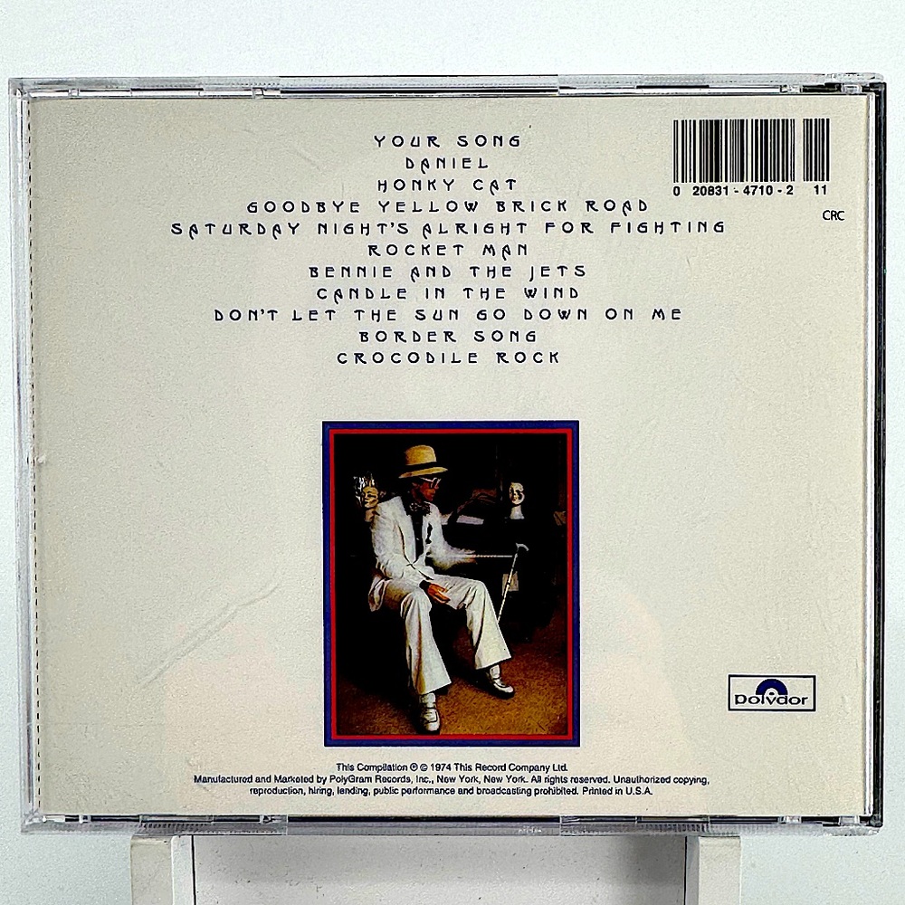 Elton John - Greatest Hits on CD. - Picture 3 of 5